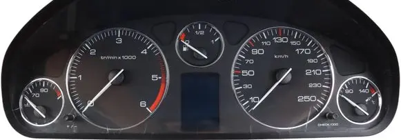 Peugeot 407 Speedometer (instrument cluster) 9664667680 A2C53282356