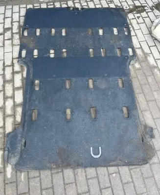 Volkswagen Sharan Rear floor carpet liner 