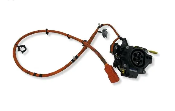 Volkswagen Tiguan Electric car charge socket 5QF915651 5NA907175