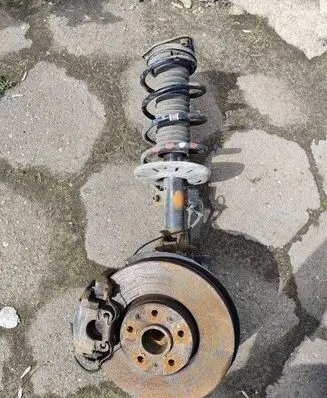 Peugeot 308 Front shock absorber with coil spring MCPHERSON308LEWBHD