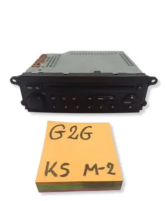 Peugeot 206 Radio/CD/DVD/GPS head unit FD0104420060108