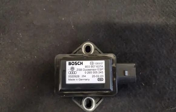Volkswagen PASSAT B5.5 ESP acceleration yaw rate sensor 0265005245 8E0907637A