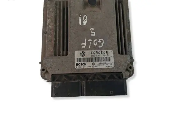 Volkswagen Golf V Engine control unit/module 03G906016FM 0281011903