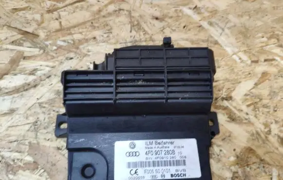 Audi A6 S6 C6 4F Power management control unit 4F0907280B F005S00101 4F0910280