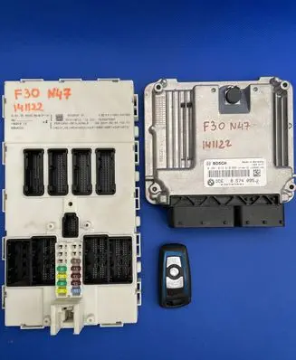BMW 3 F30 F35 F31 Engine ECU kit and lock set 9303547 8574095 1039S61185