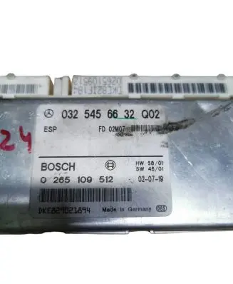 Mercedes-Benz E W211 ESP (stability system) control unit 0325456632 DKE829021894 0265109512