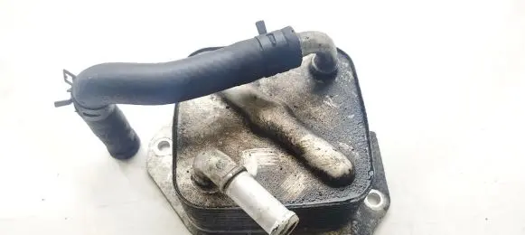 Engine oil radiator