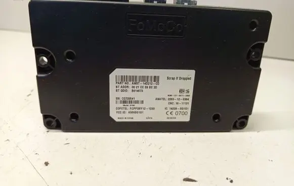 Ford Fiesta Bluetooth control unit module AM5T14D212CD