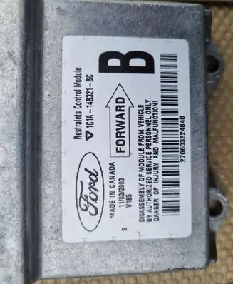 Ford Transit Airbag control unit/module 1C1A14B321BC