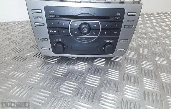 Mazda 6 Radio/CD/DVD/GPS head unit gs1d669r0a