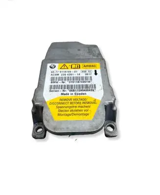 BMW 5 E60 E61 Airbag control unit/module 9118749 2204391