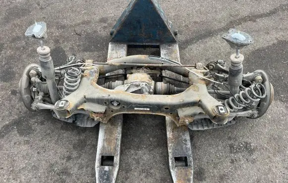 Rear axle beam