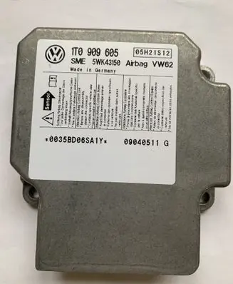 Volkswagen Touran I Airbag control unit/module 1T0909605 5WK43150