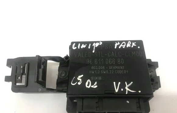 Citroen C5 Parking PDC control unit/module 9661106680 CEM00