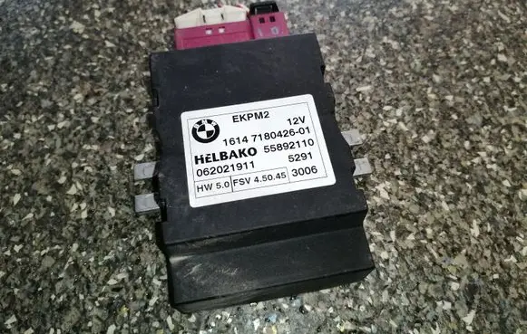 BMW 3 E90 E91 Fuel injection pump control unit/module 7180426