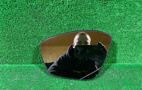 Opel Corsa F Wing mirror glass 9839237980