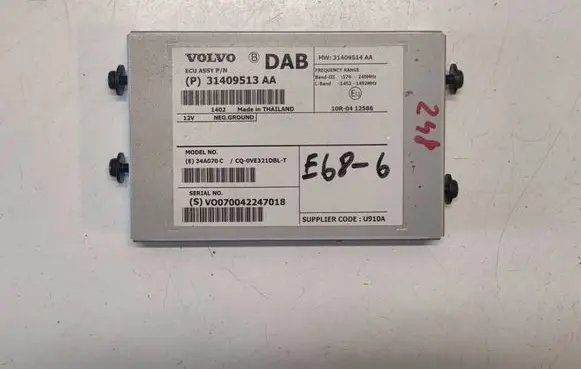Volvo S60 Antenna control unit 31409513AA