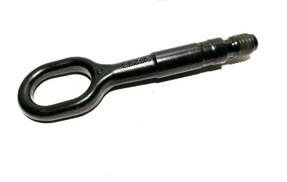 Towing hook eye