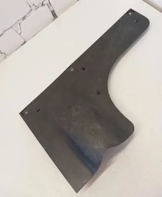 Dashboard lower bottom trim panel