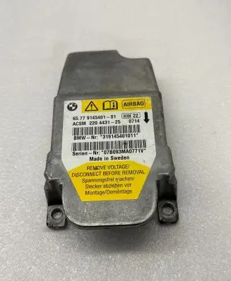 BMW 5 E60 E61 Airbag control unit/module 9145401 319145401011