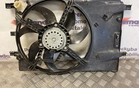 Opel Adam Electric radiator cooling fan P6188004 CD176005