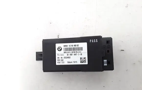 BMW 5 F10 F11 Seat control module 921646802
