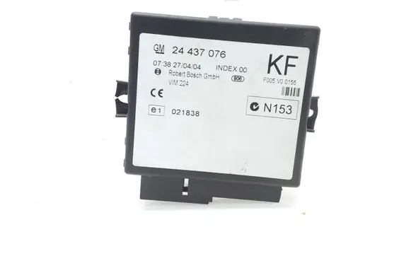 Opel Zafira A Comfort/convenience module 24437076
