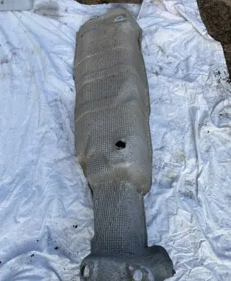 Renault Espace IV Exhaust heat shield