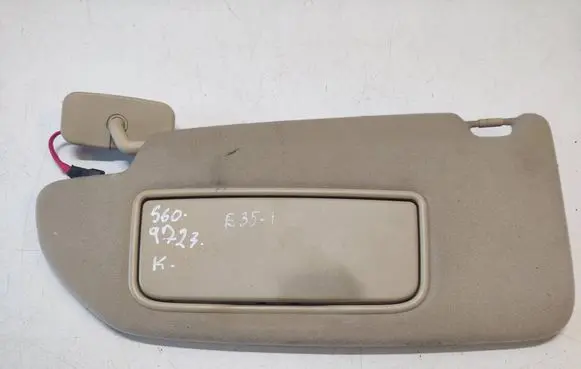 Volvo S60 Sun visor