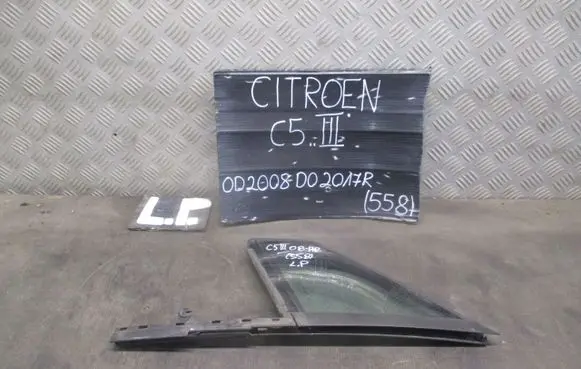 Citroen C5 Sliding door window/glass DOT211
