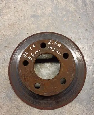 Audi A6 S6 C4 4A Rear brake disc