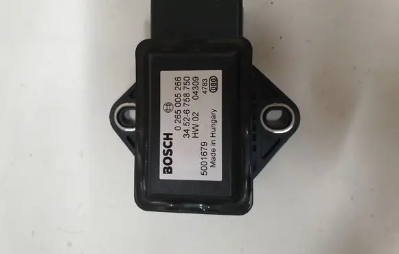 ESP acceleration yaw rate sensor