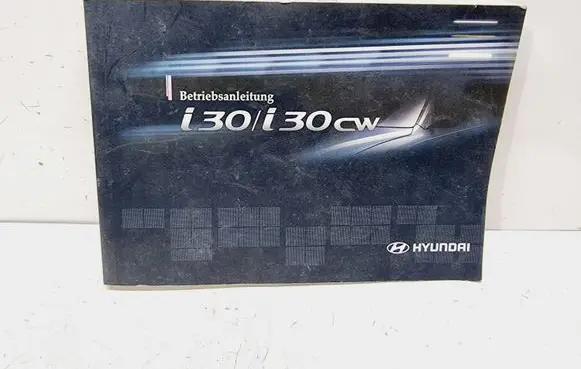 Hyundai i30 Owners service history hand book A2ROGEAOD