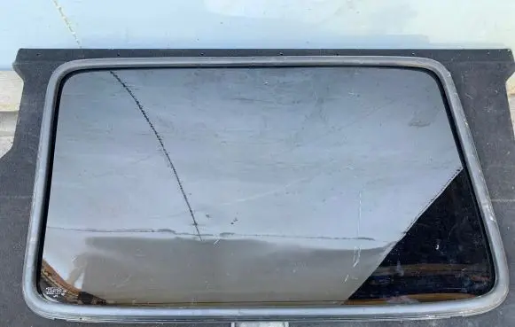 Fiat Scudo Rear side window