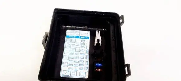 Fuse box cover