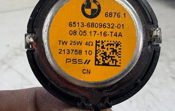 BMW X3 G01 Front door high frequency speaker 6513680963201 6809632
