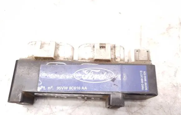 Ford Galaxy Coolant fan relay 7M0000317D 95VW8653EA 95VW8C616AA