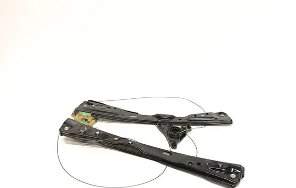 Front window lifting mechanism without motor