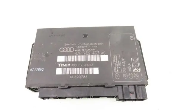 Audi A2 Central body control module 00002644B3 8Z0959433AC