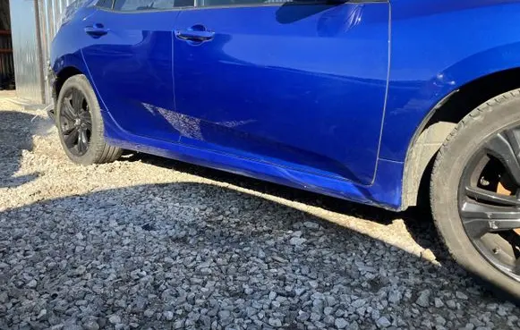 Honda Civic X Front sill (body part) AEGEAN BLUE