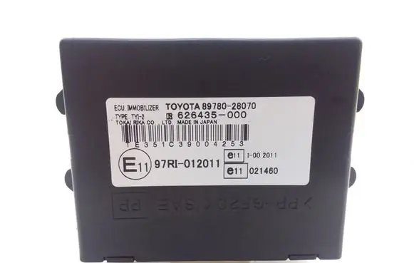 Toyota Previa (XR30, XR40) II Immobilizer control unit/module 8978028070 626435000 97RI012011