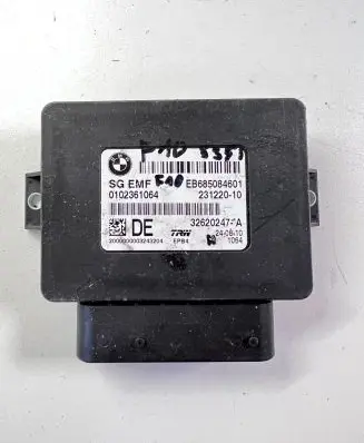 BMW 5 F10 F11 Hand brake control module 32620247 102361064 6850846