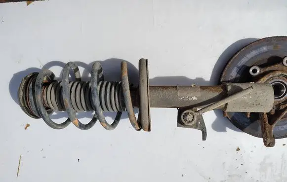 Peugeot 307 CC Front shock absorber with coil spring 