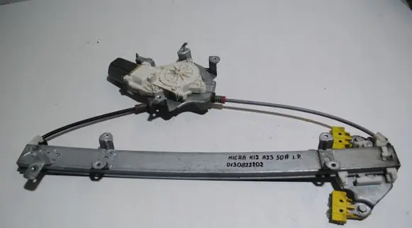 Nissan Micra Front door window regulator with motor 0130822202