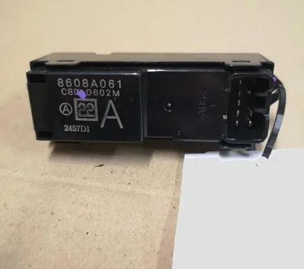 Peugeot 4007 Electric window control switch 8608A061 2457D1