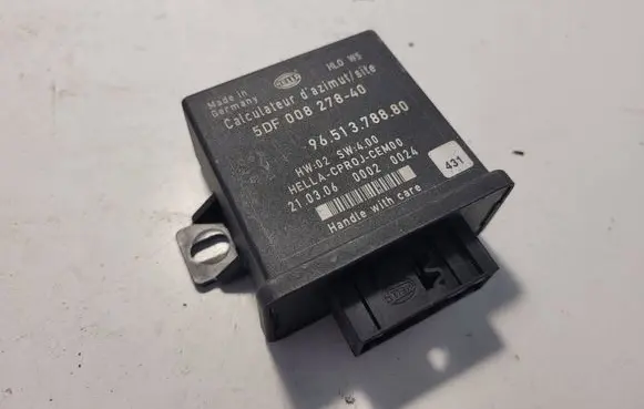 Peugeot 407 Light module LCM 9651378880 5DF00827840