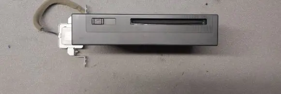 Navigation unit CD/DVD player