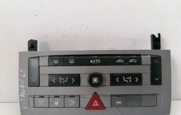 Citroen C5 Climate control unit 96573328YW 18C612