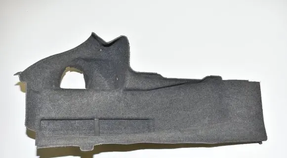 BMW 6 E63 E64 Trunk/boot lower side trim panel 4134509