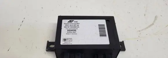 Volkswagen Sharan Immobilizer control unit/module 7M0953257M 5WK4847 98VW19A366DA